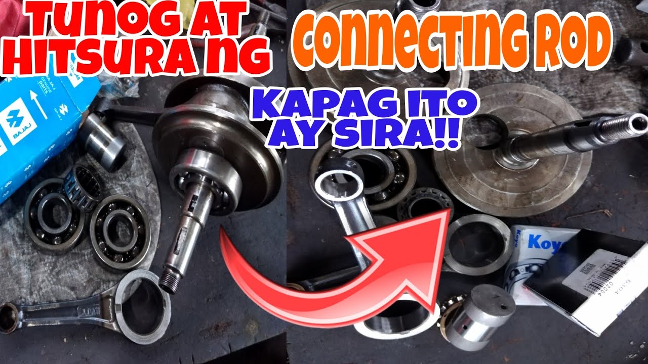 Ano ang Tunog at Hitsura ng Connecting Rod na Sira na sa inyung motorsiklo.