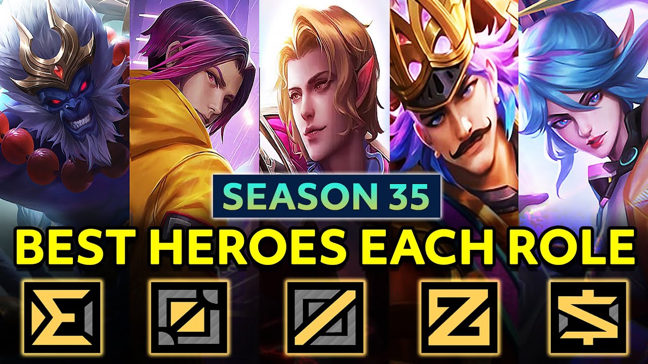 Top 15 Best Hero to Solo Rank Season 35 | MLBB