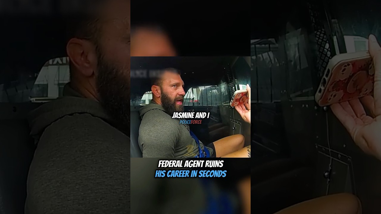 Federal Agent Ruins His Career In Seconds 😳