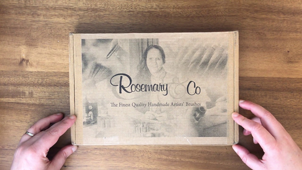 Rosemary & Co Travel Watercolor Brush Unboxing