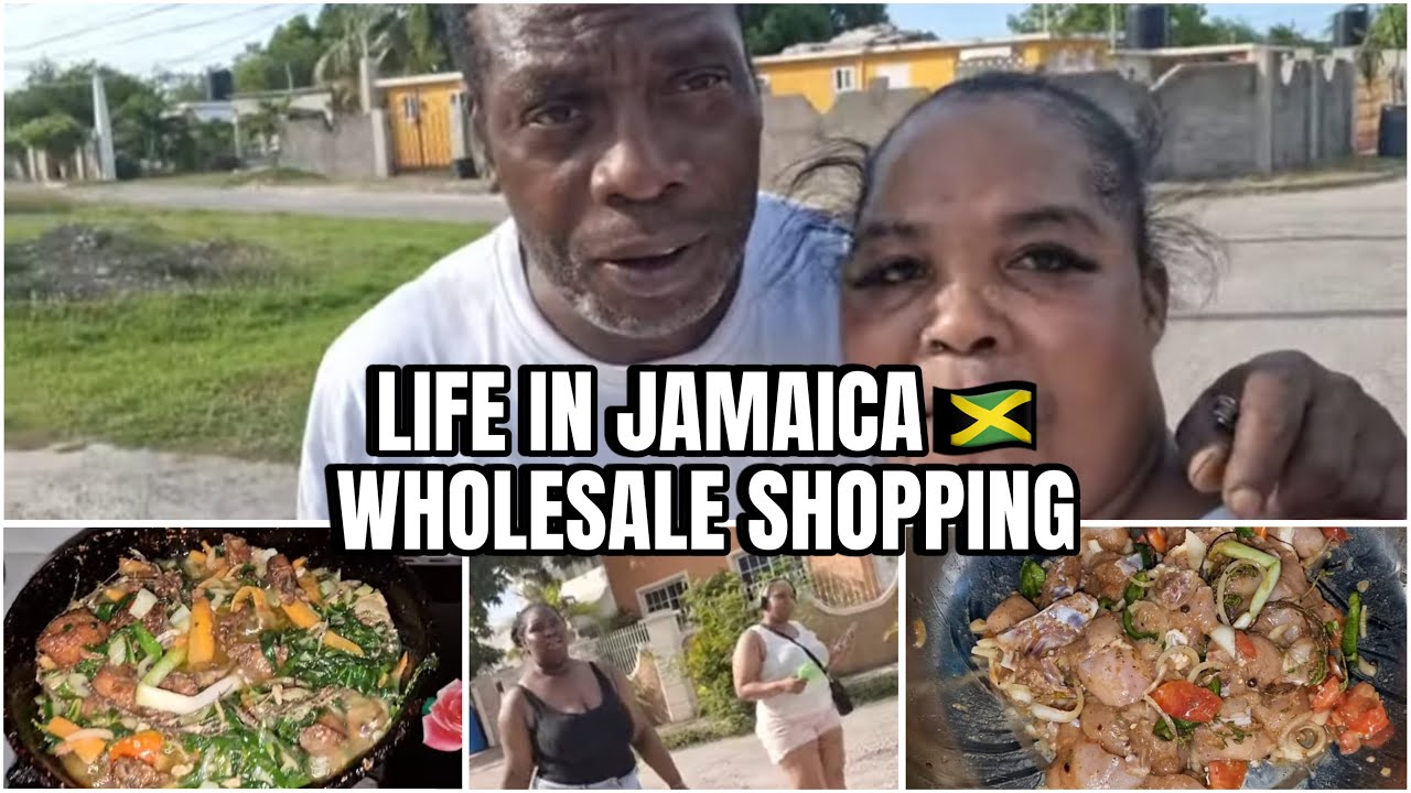 VLOG DAY - LIFE IN JAMAICA 🇯🇲 - WHOLESALE SHOPPING , COOKING & CHILLING VIBES 🇯🇲