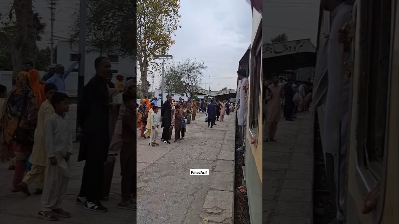 18dn Millat Express reaching Sargodha Junction