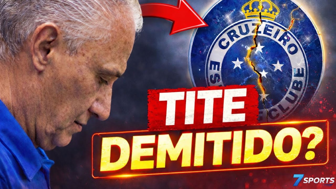 🚨DEMITIDO! TITE  NÃO DEU CERTO NO CRUZEIRO! 