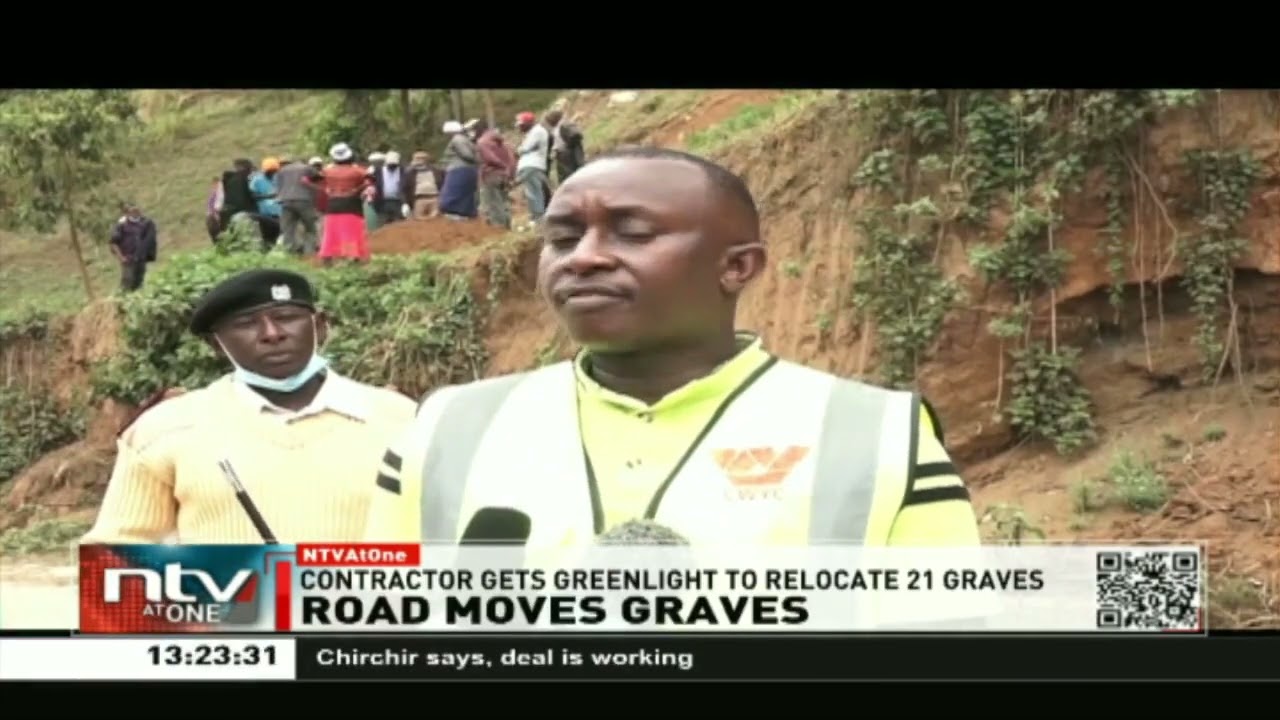 Kiambu: 21 graves relocated to pave way for construction of 22 kilometre Mau Mau road