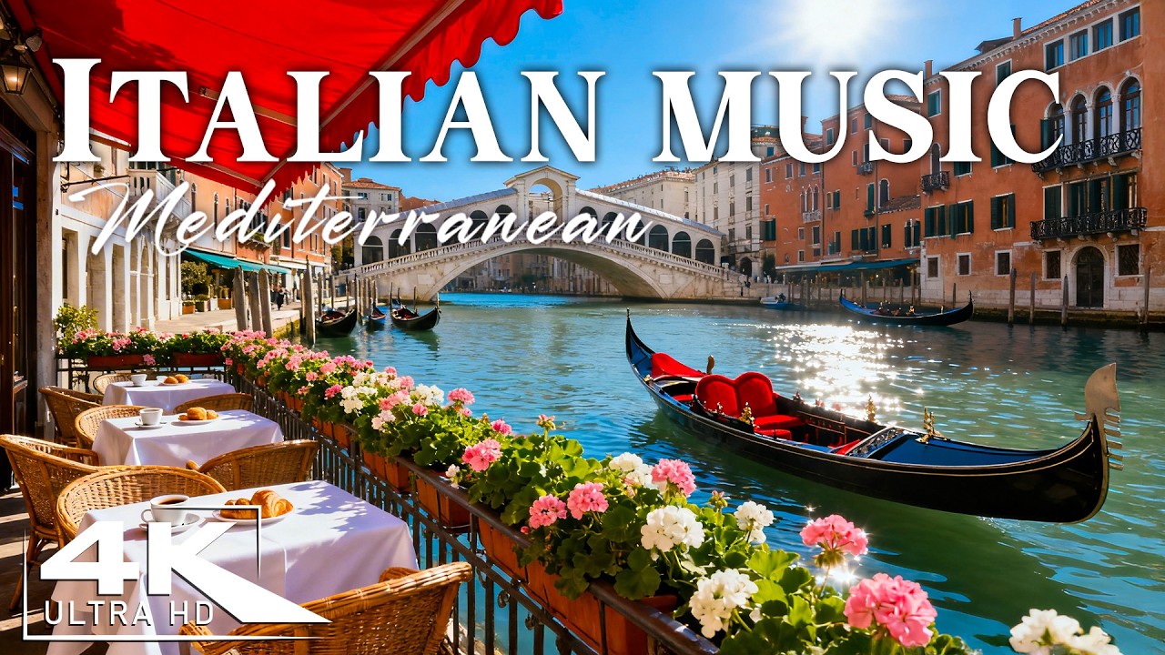 Morning in Italy 🎶🌞 Chill Mediterranean Music & Relaxing Coastal Scenery