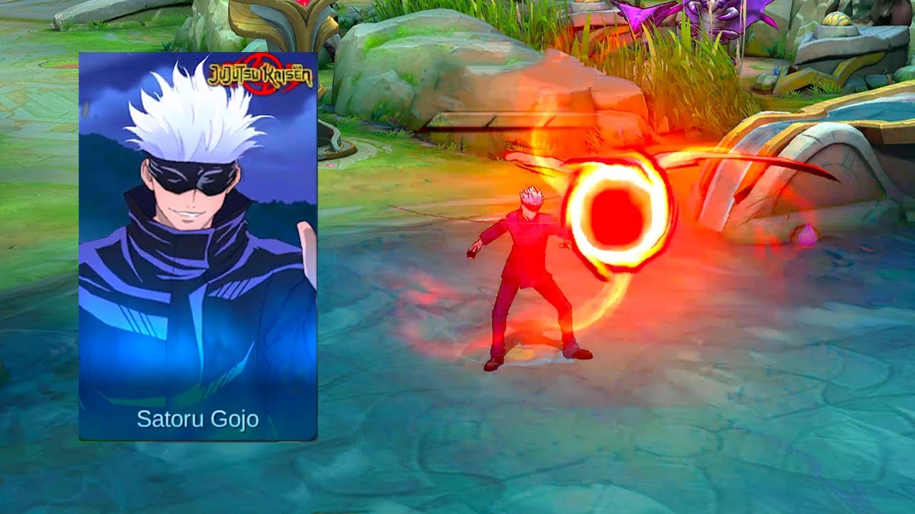 Xavier Satoru Gojo Jujutsu Kaizen Collab Skin Spotlight