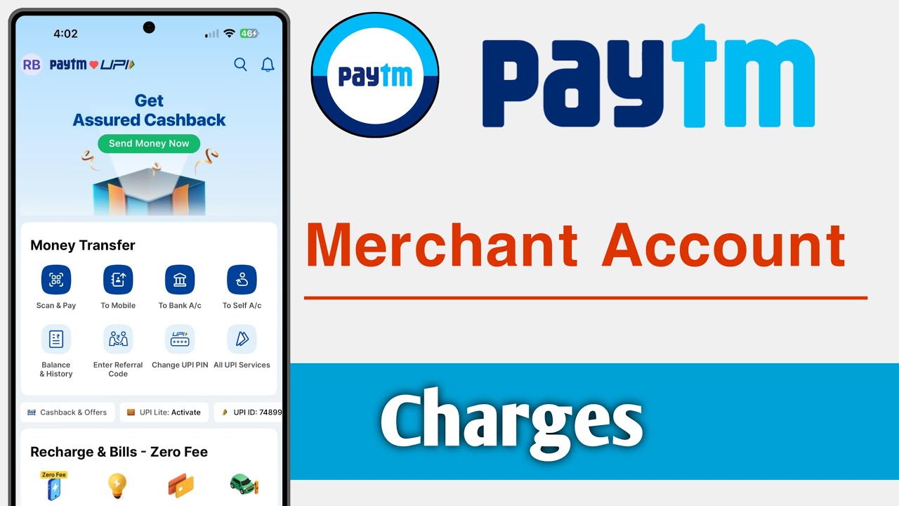 Paytm Merchant Account Charges