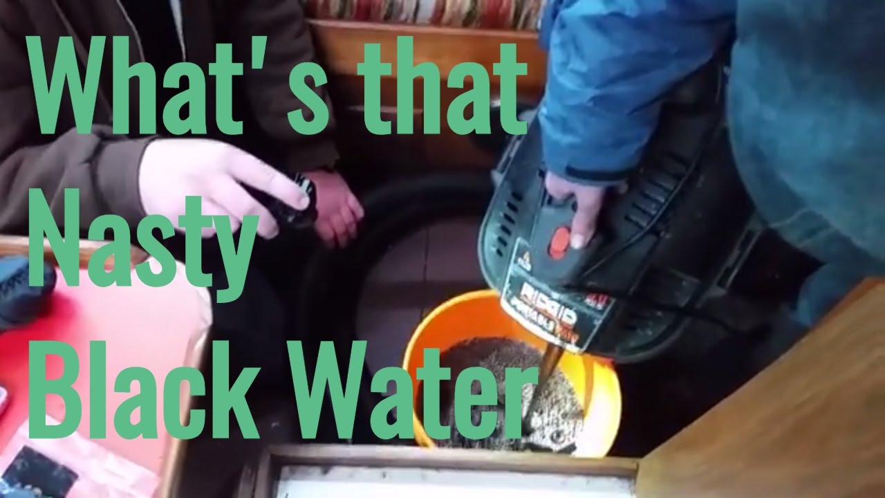 Black Water Cleaning Bilge