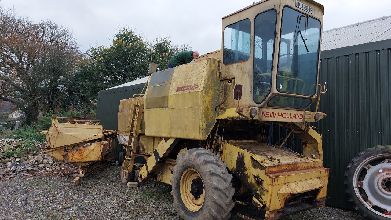New Holland Clayson 1530 run up and genral check over.