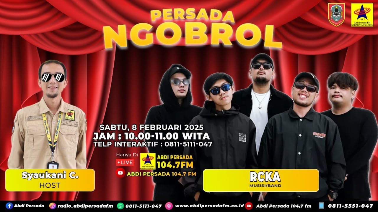 PERSADA NGOBROL | 📅 SABTU,08 FEBRUARI 2025 🔴LIVE
