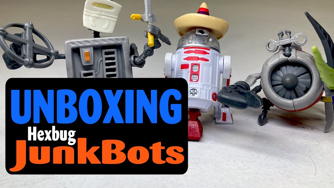 Unboxing | Hexbug JunkBots | Dumpster Dive Extravaganza