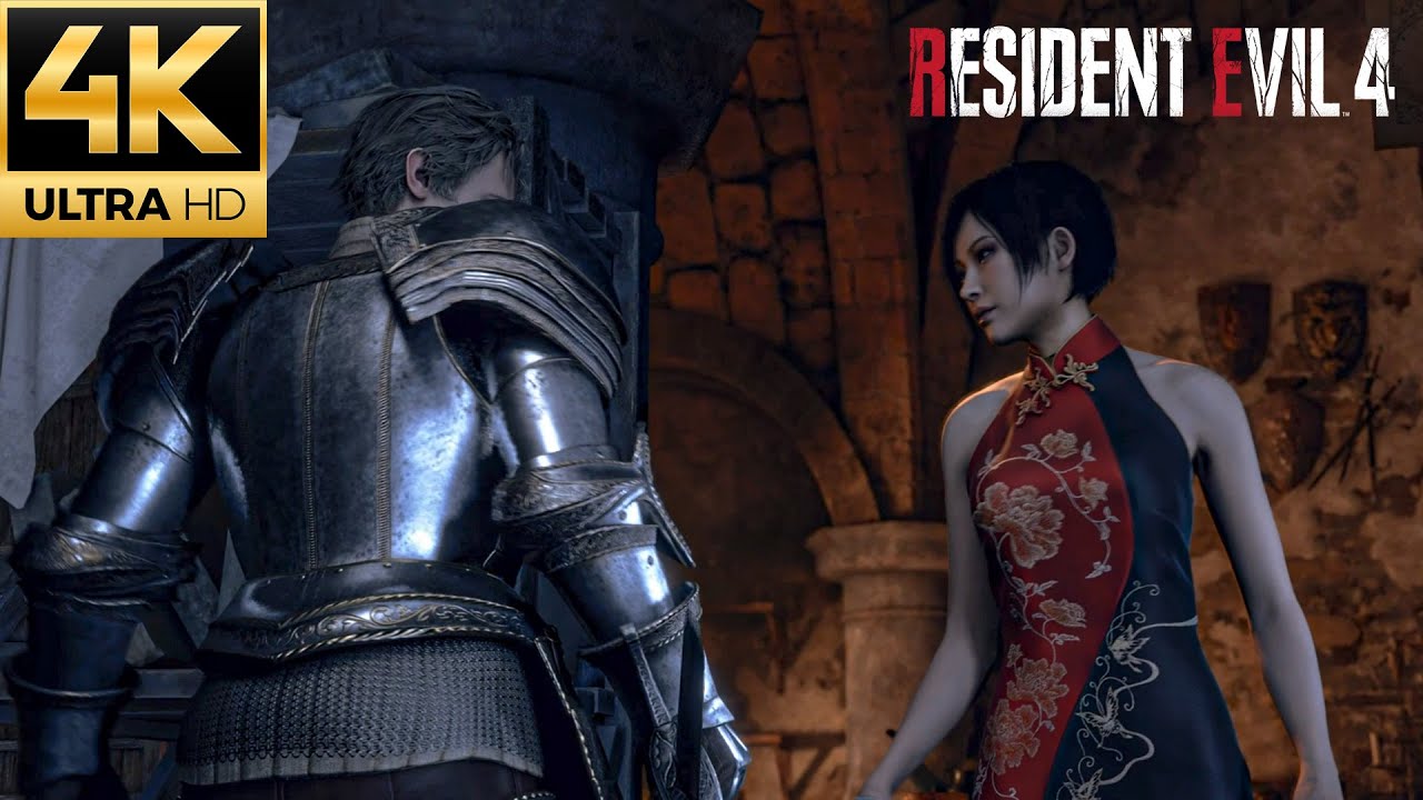 Resident Evil 4 Remake - SIr Kennedy & Miss Wong Outfis [4K 60 FPS]