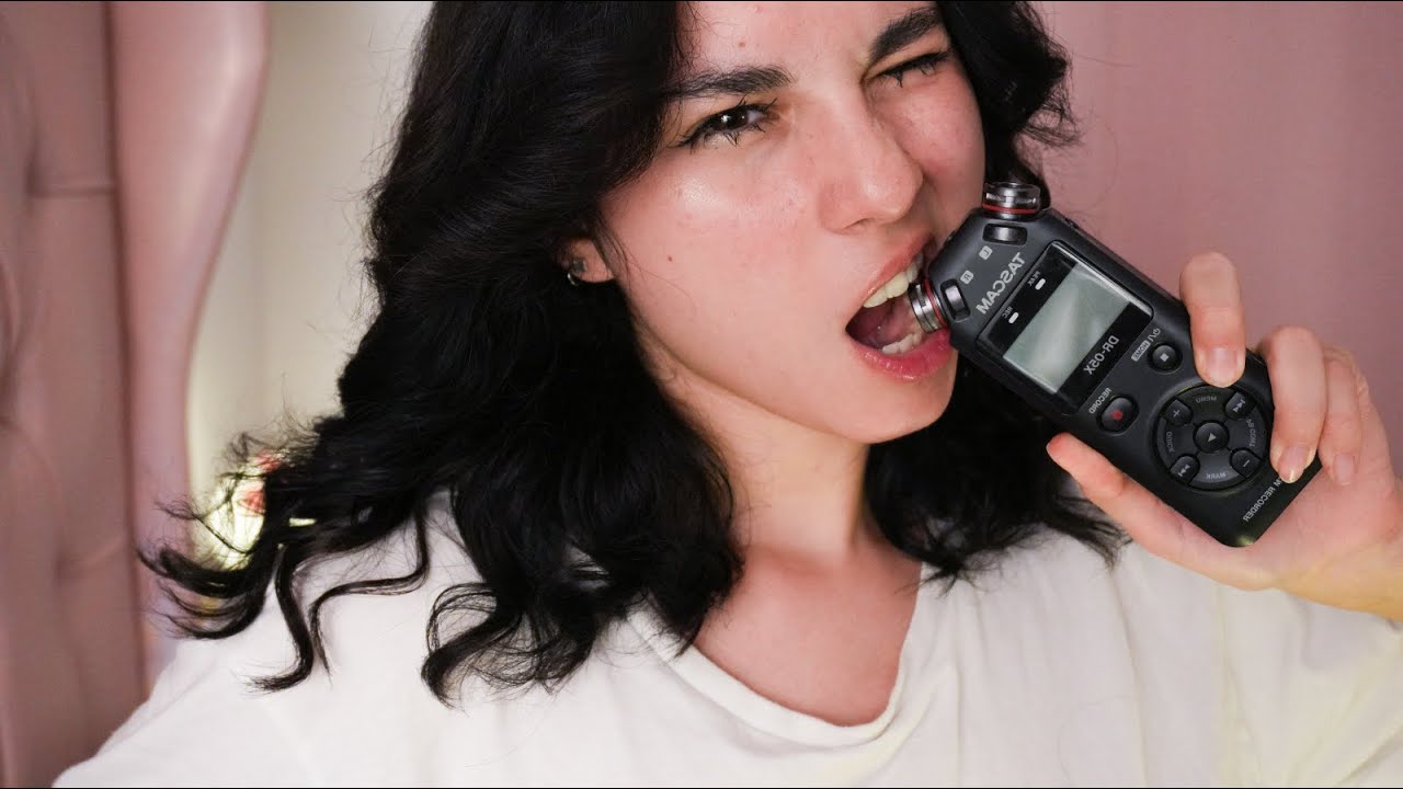  ˖ ࣪⊹ ASMR | Intento hacer Mic Biting e Inaudible con la tascam