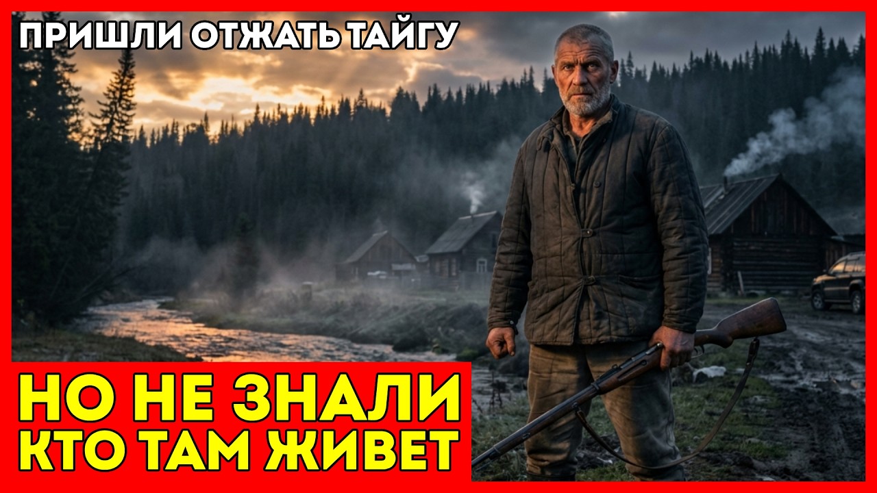 Бандиты приехали доить посёлок, но не знали — там каждый второй прошёл СТРОГАЧ. Тайга ответила