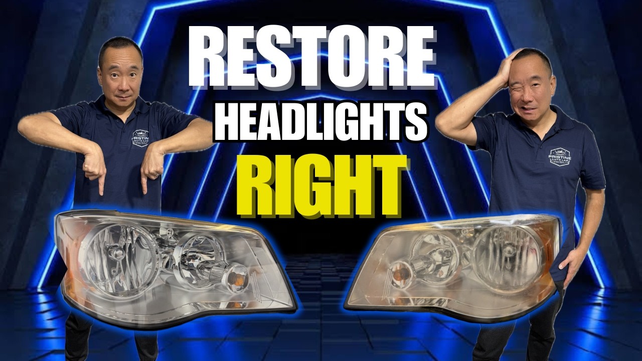 How To Restore Headlights The RIGHT Way (Step-By-Step Tutorial)