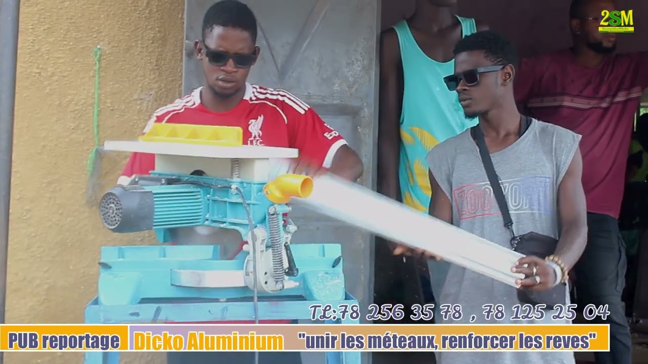 PUB REPORTAGE CHEZ DICKO ALUMINIUM, 