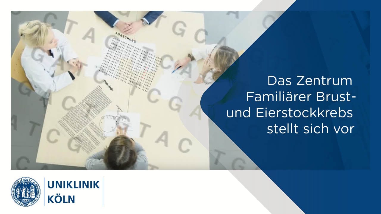 Das Zentrum Famili&auml;rer Brustkrebs | Eierstockkrebs stellt sich vor | Uniklinik K&ouml;ln