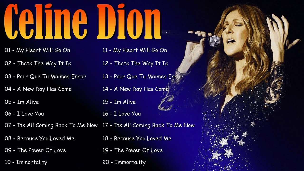 Celine Dion Greatest Hits - The Best of Her Timeless Classics || I'm Alive, The Power of Love