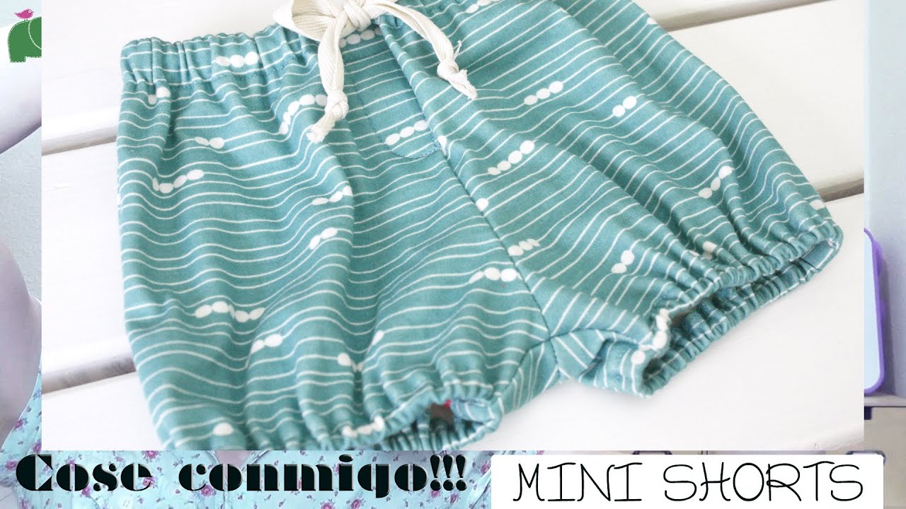 COSE CONMIGO | MINI SHORTS 2 CONFECCIÓN  0-2 años