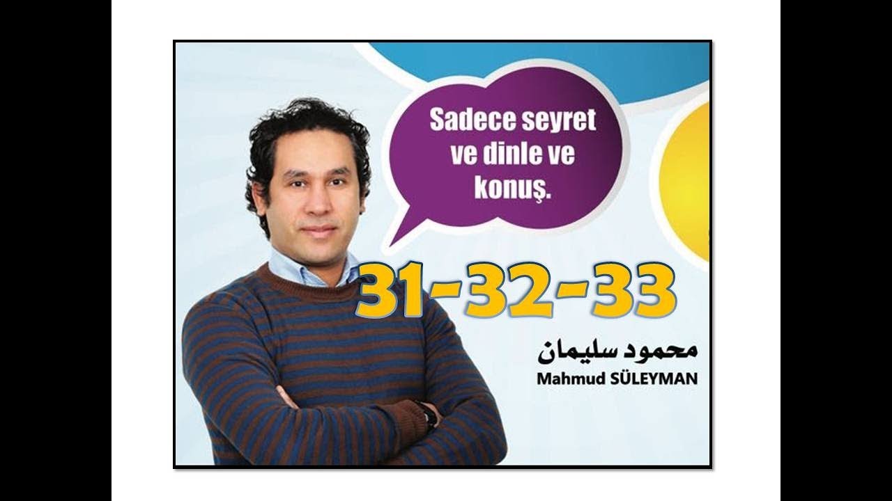 Arapça Konuşma Kalıpları - 31, 32, 33. Kalıp