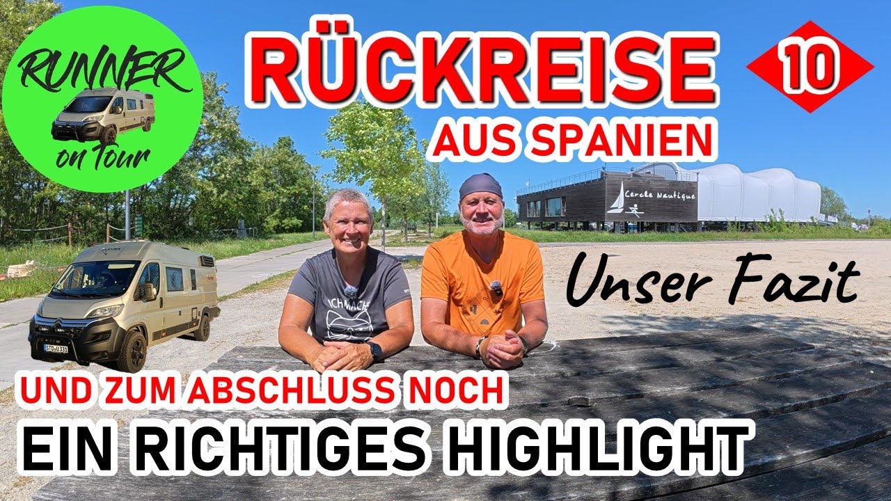 EINER GEHT NOCH - EIN HIGHLIGHT IN FRANKREICH | BASSE-HAM | RÜCKREISE AUS SPANIEN | WOHNMOBIL-TOUR