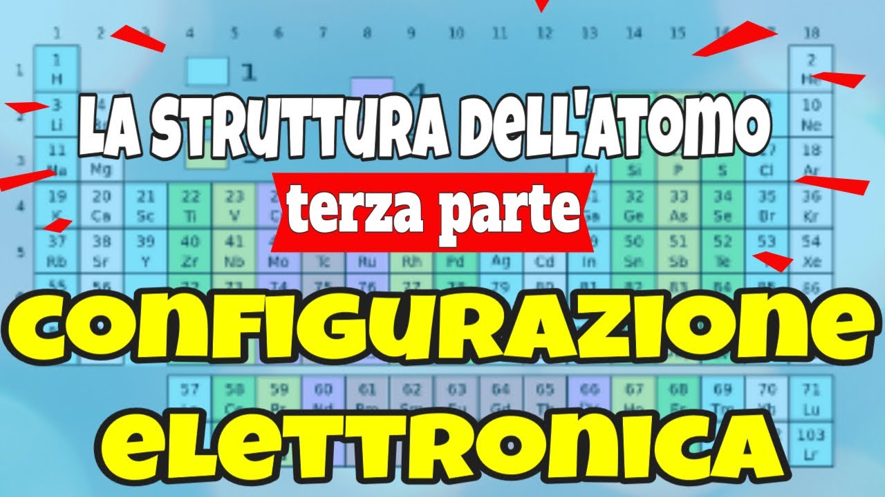 La struttura dell'atomo 3: configurazione elettronica
