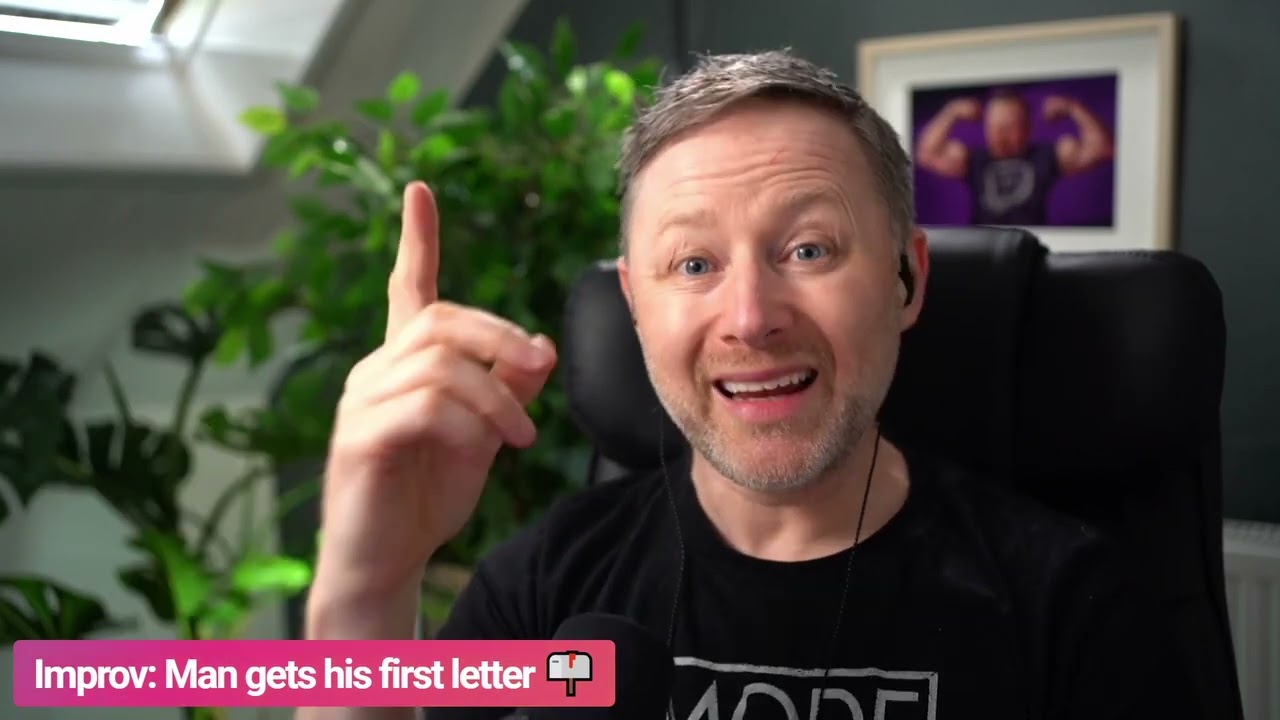 Limmy Improv: Man Gets His First Letter [2022-06-27]