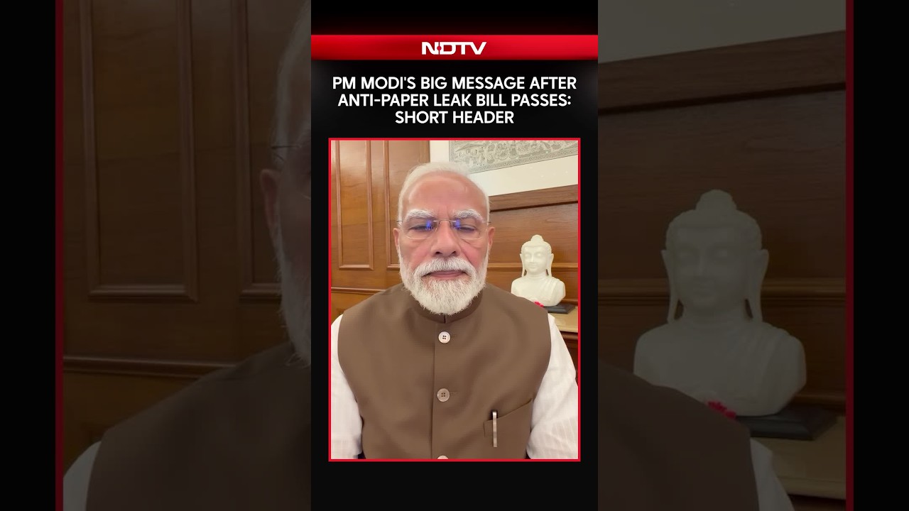 PM Modi Drops Another Instagram Video, Praises Anti-Paper Leak Bill