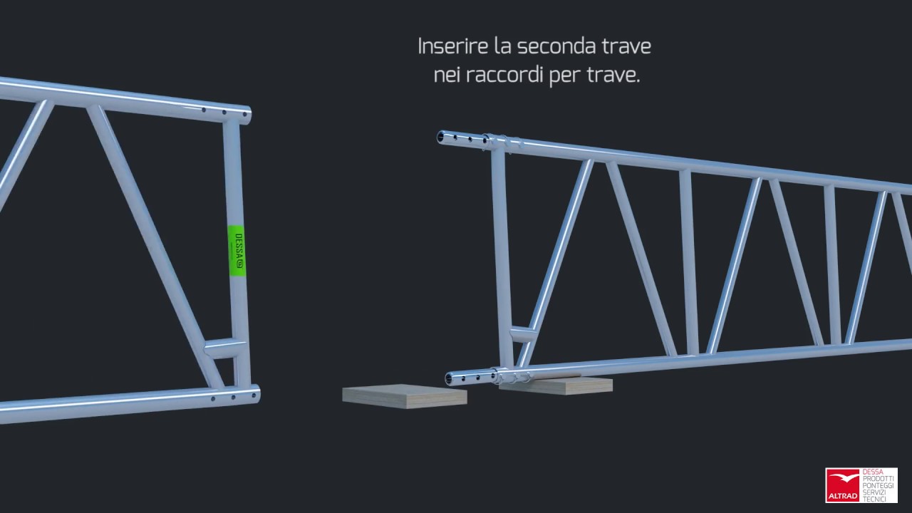 DESSA VidAssist ™ - Passo 1 di 12 - Unione dei fasci