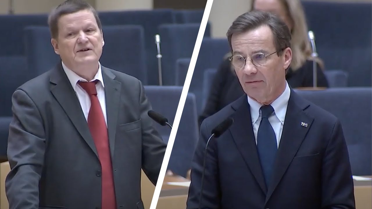 Ulf Kristersson svarar inte p&aring; fr&aring;gor om Landerholm-aff&auml;ren
