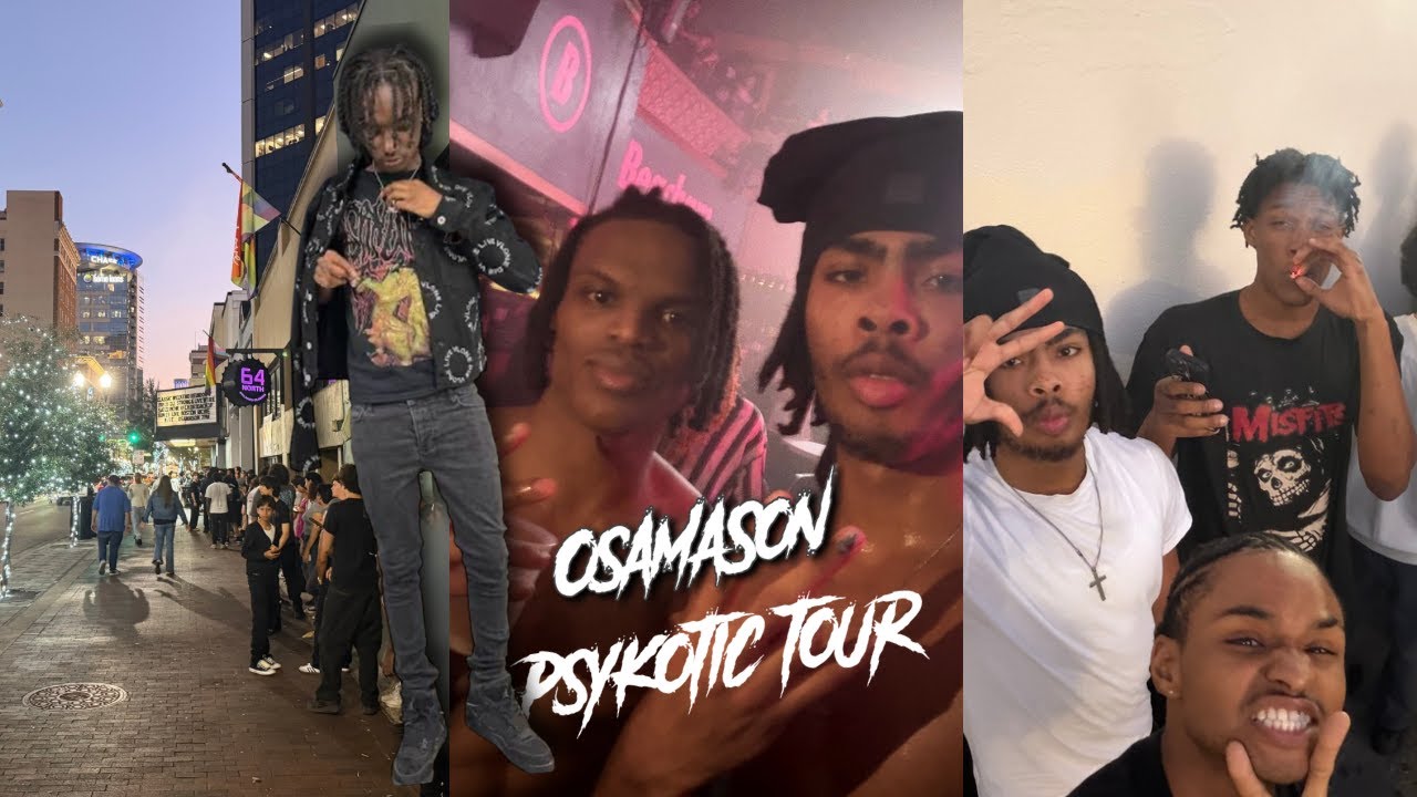 OsamaSon Turned Orlando PSYKOTIC 🔥 | Tour Vlog + Concert Highlights 