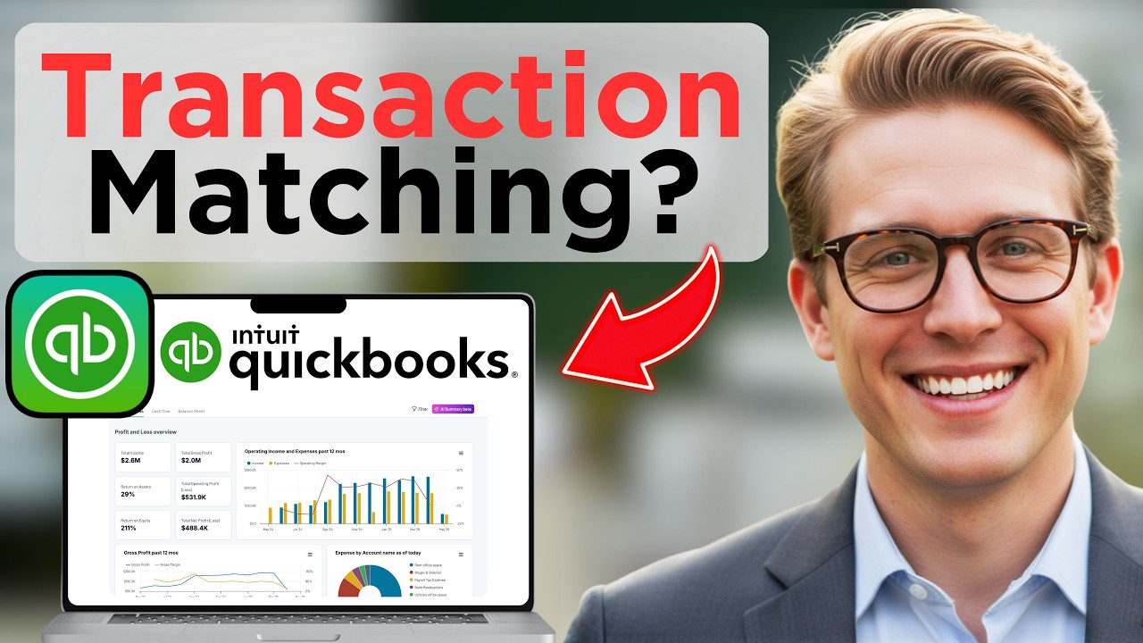 Как сопоставить банковские выписки в QuickBooks Online (полное руководство 2026 г.)