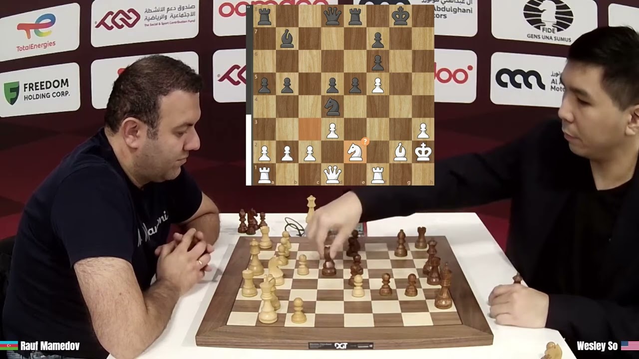 Rauf Mamedov (2612) vs Wesley So (2790) - FIDE World Blitz Championship 2025
