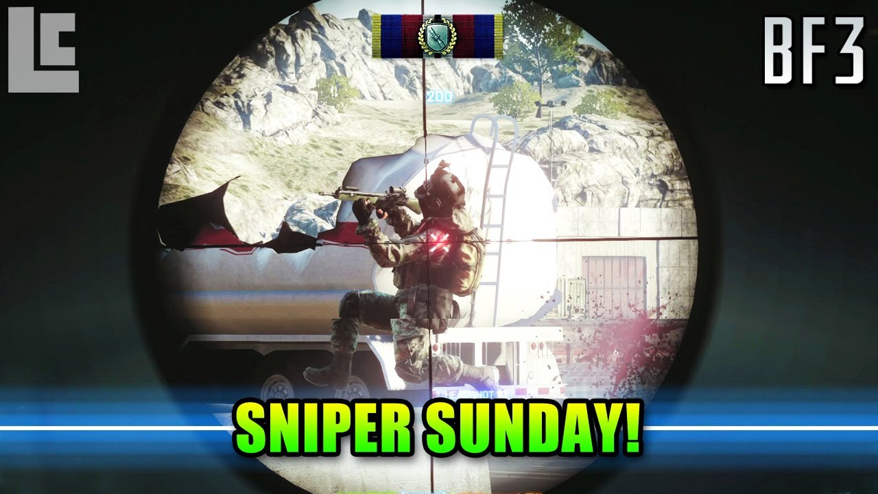 Sniper Sunday - JNG-90 + M1911 = Good Times (Battlefield 3 Gameplay/Commentary)