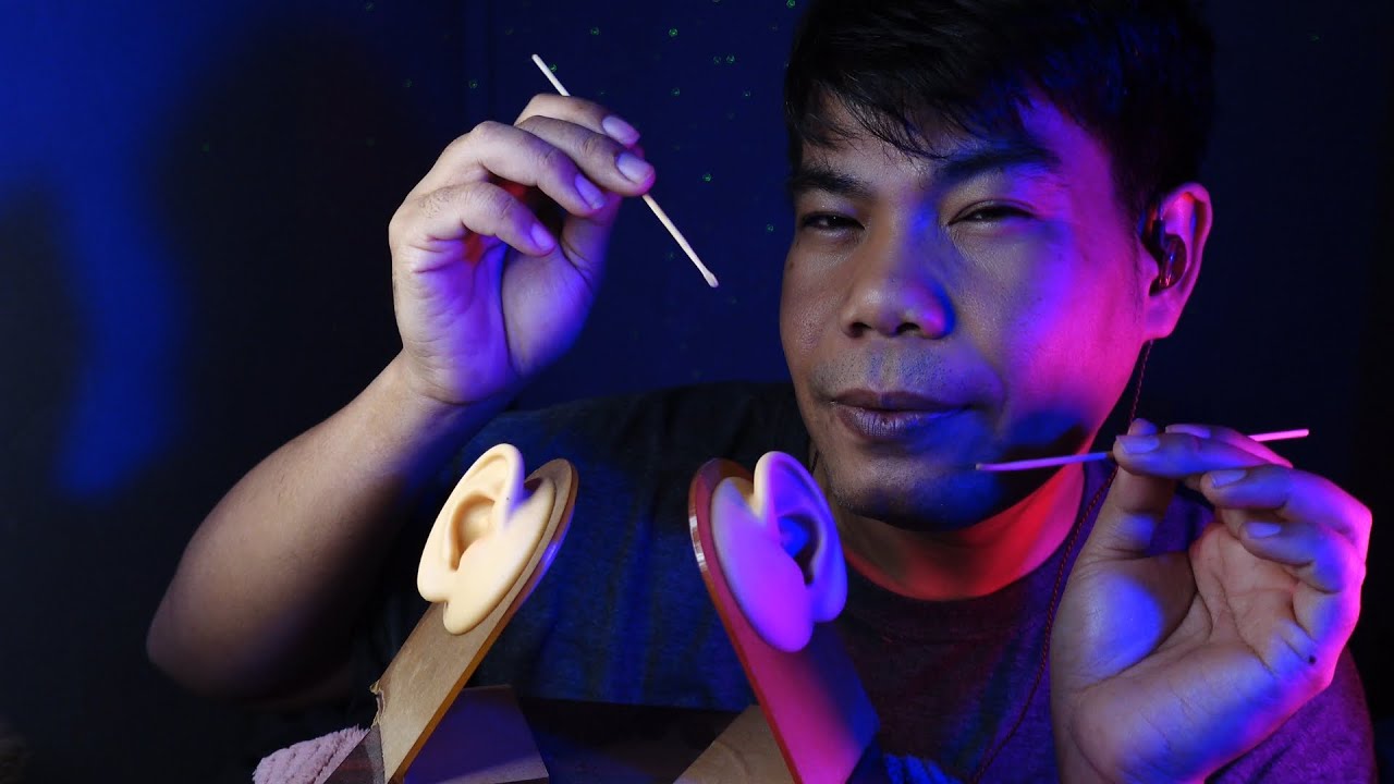 ASMR Thai ทำความสะอาดหู ช้าๆ Slow Ear Cleaning