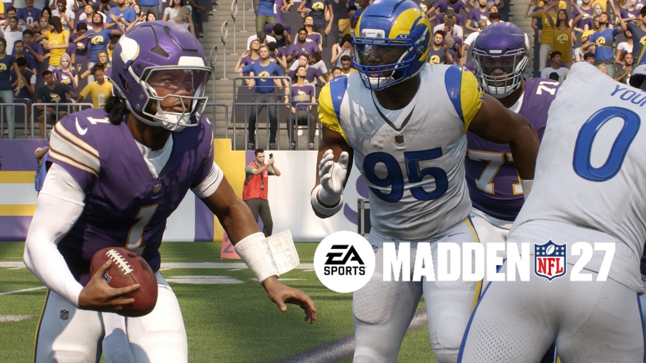 Геймплей Madden 27 &mdash; Rams против Vikings, полный матч (PS5)