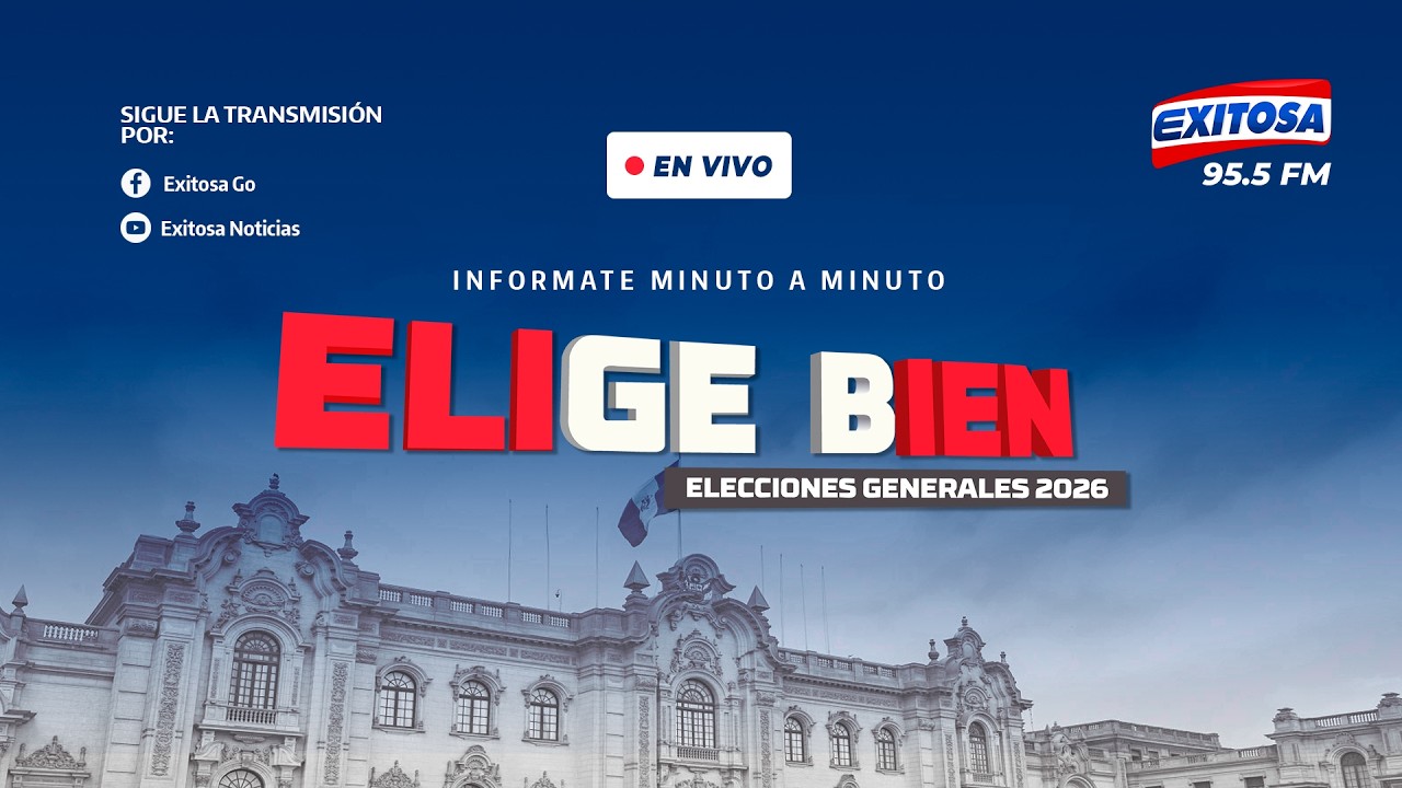 🔴🔵#EligeBien ✅🇵🇪 | ELECCIONES GENERALES 2026 EN VIVO | 13 DE ABRIL