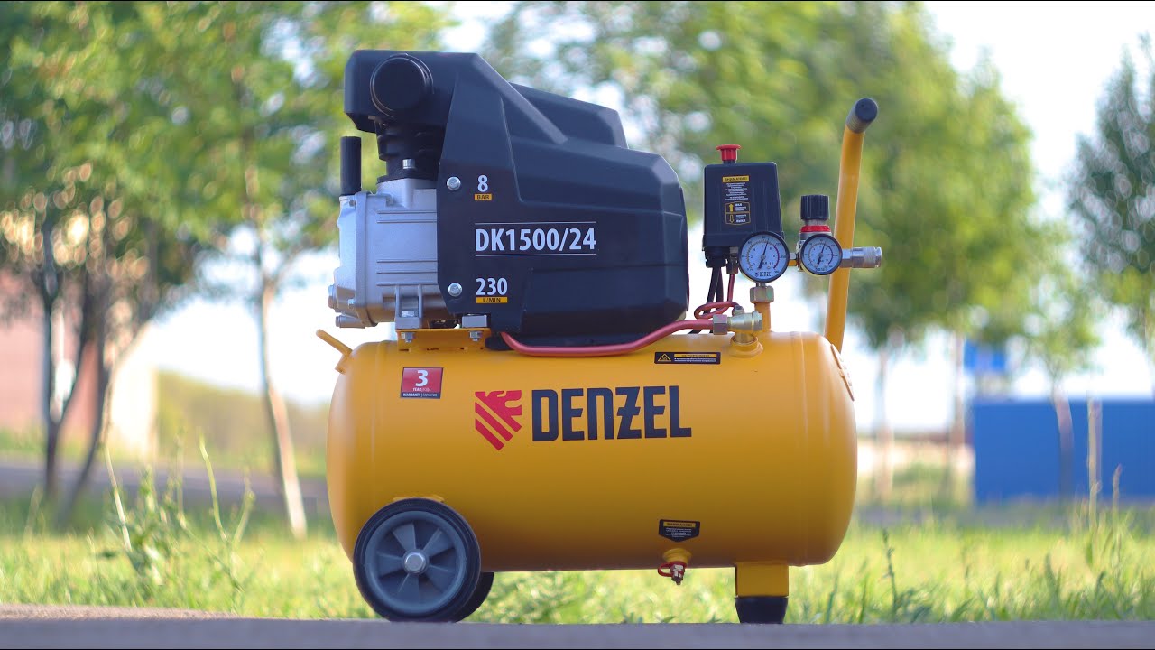 Обзор на компрессор Denzel DK 1500/24