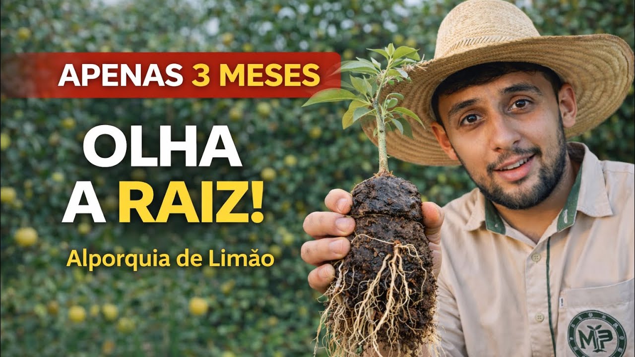Resultado da Alporquia de Limão Após 3 Meses (Veja Como Ficou!)