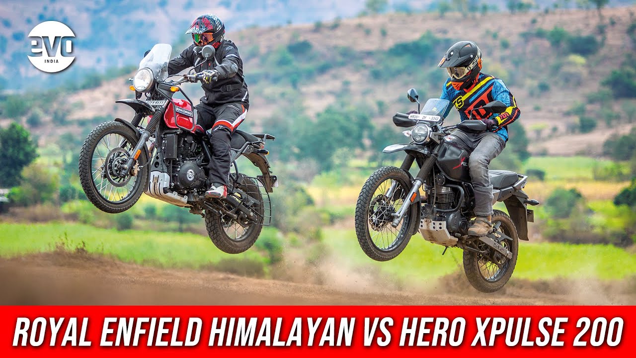 Royal Enfield Himalayan против Hero Xpulse 200 | Сравнительный тест по бездорожью