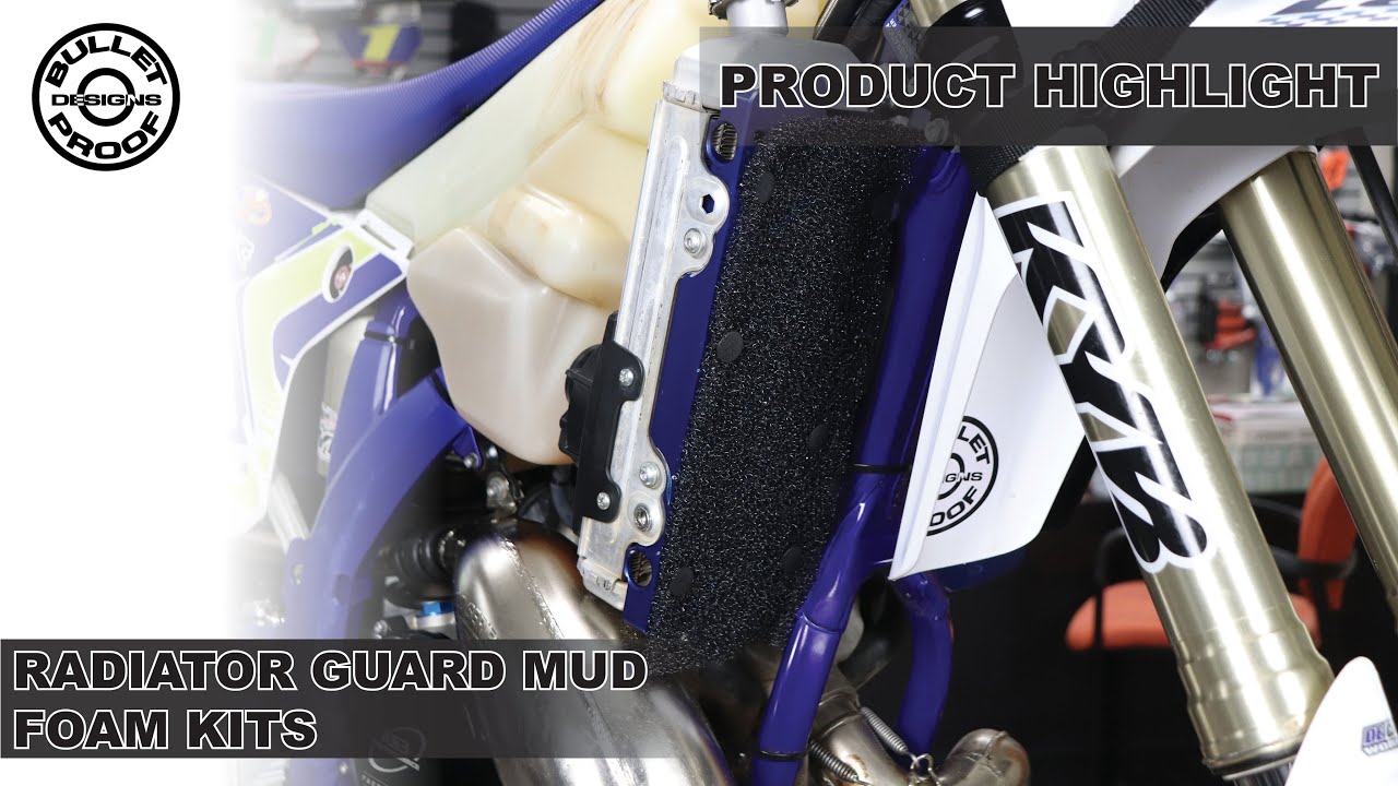 BULLET PROOF DESIGNS - RADIATOR MUD KIT: Product Highlight
