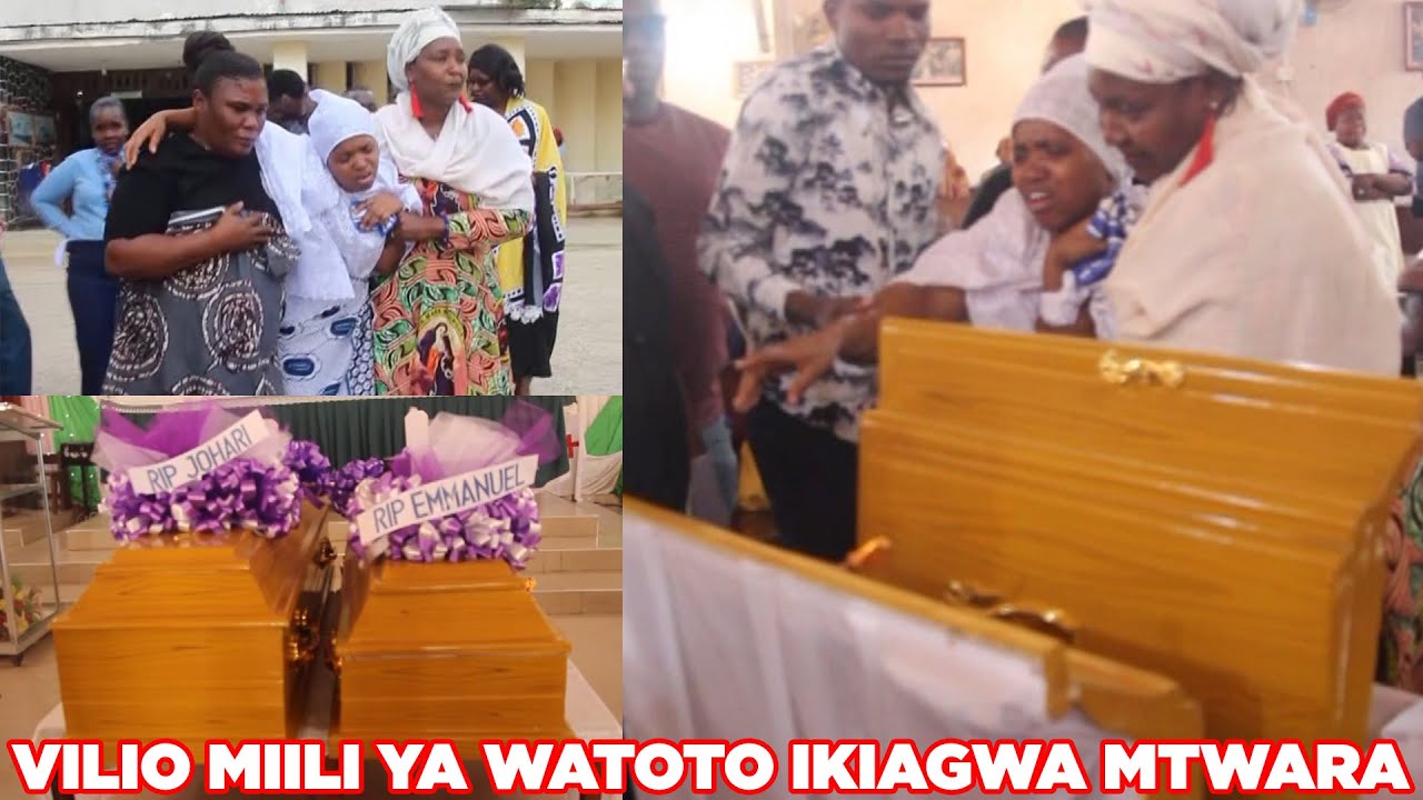 MAJONZI! Watoto wawili waliofariki ajali mtwara ilivyoagwa Mtwara