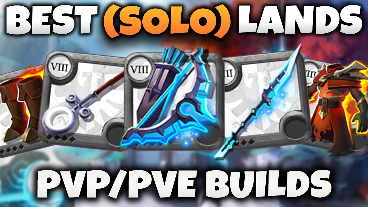 My Top 3 SOLO Builds for Ancient Lands in Albion Online