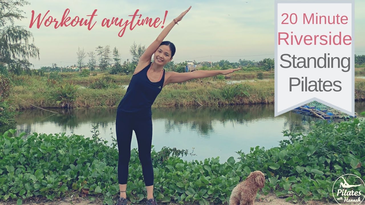 “To Go” Standing Pilates Workout | 20 Minute No Equipment Workout