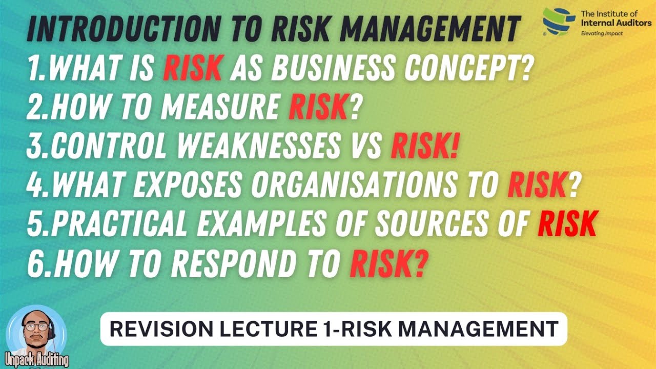 What is Risk? | Introduction to Risk Management Simplified 2025