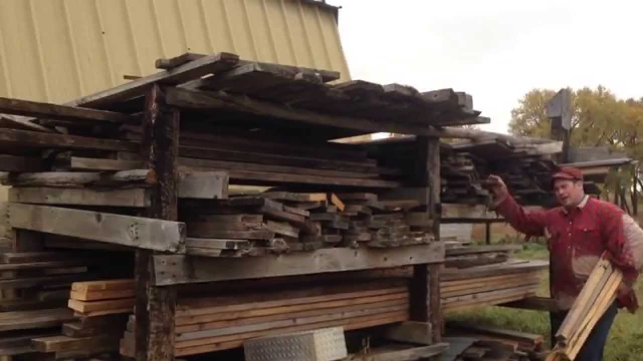 Homestead lumberyard, keep scrap lumber organized outside!