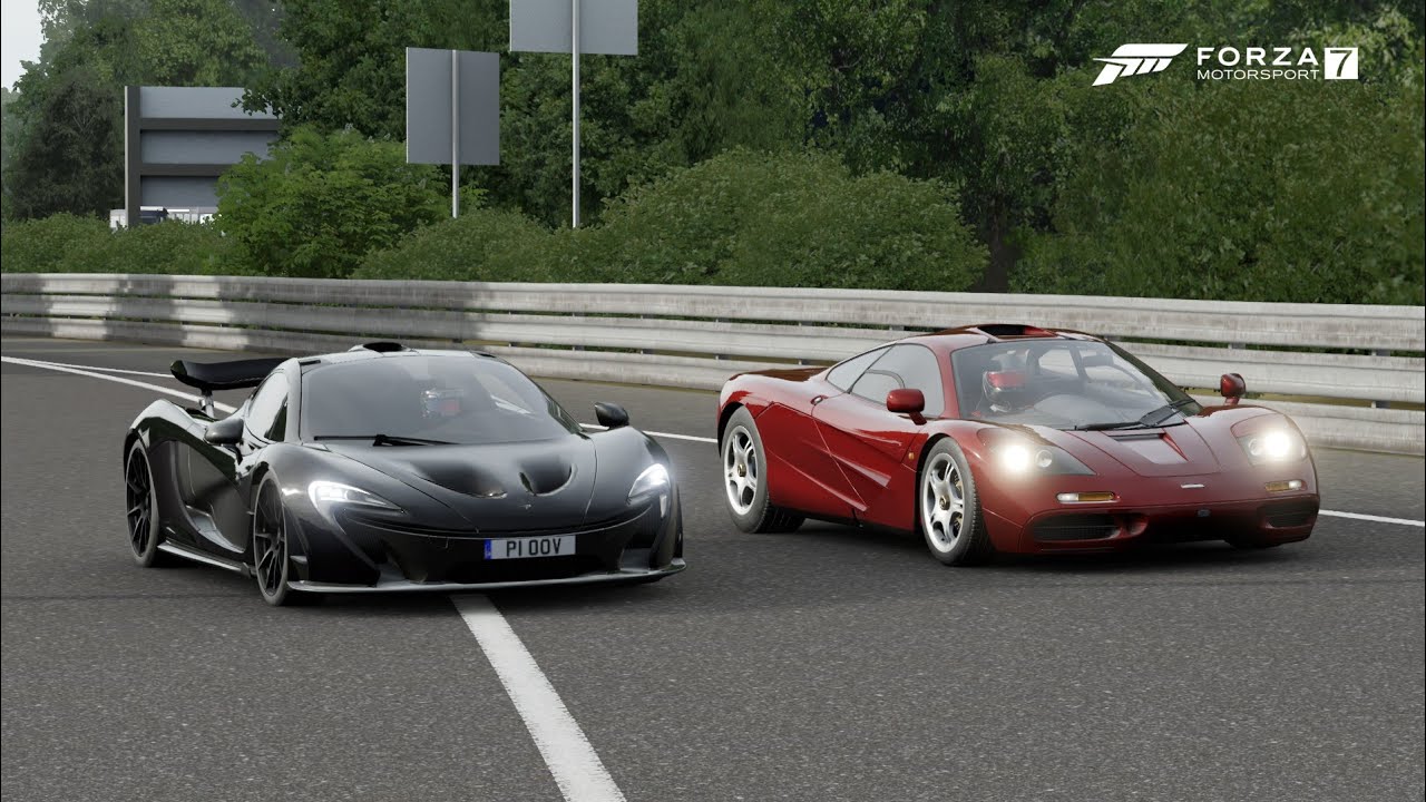Tuned McLaren F1 VS McLaren P1 | Forza Motorsport 7 Drag Race!