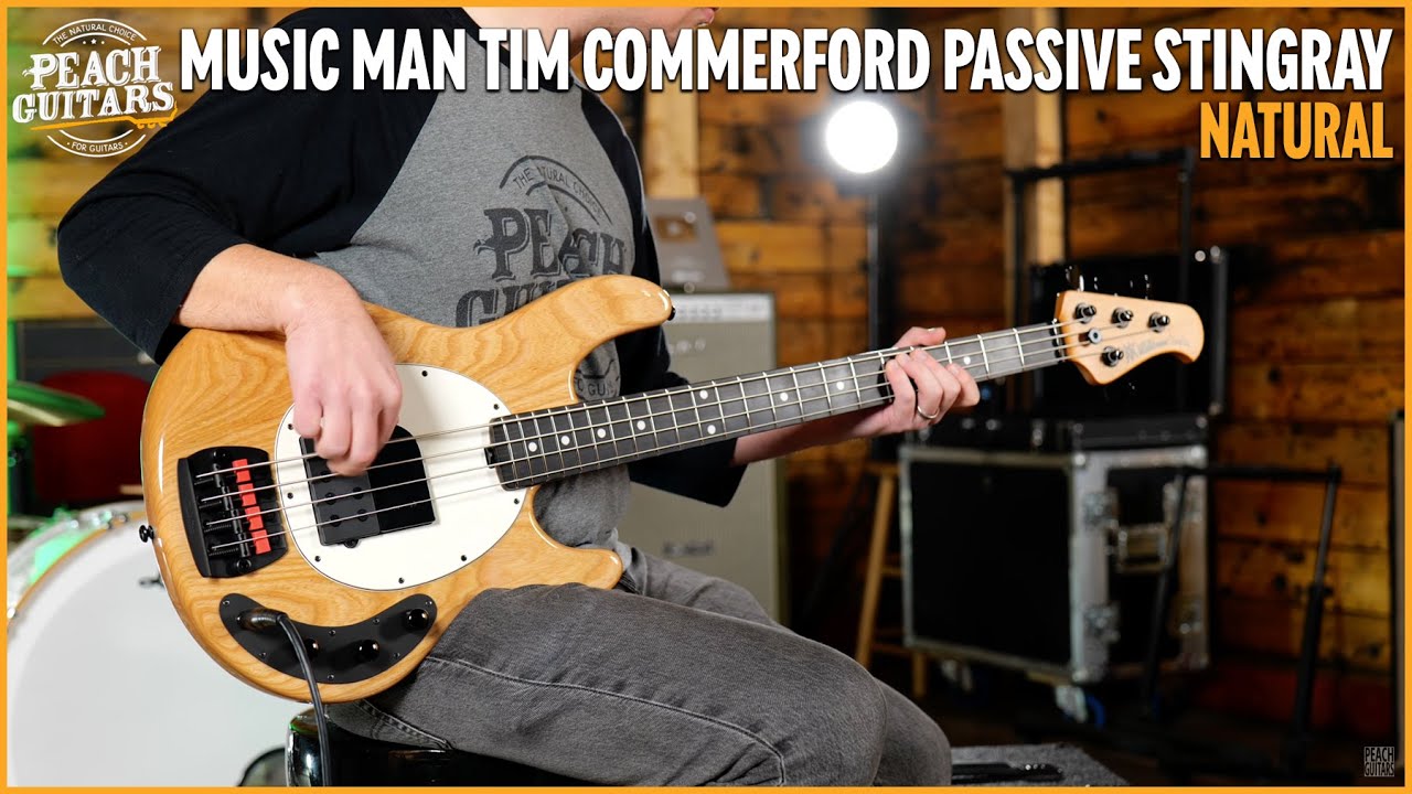 Music Man Tim Commerford Collection | Passive StingRay - Natural