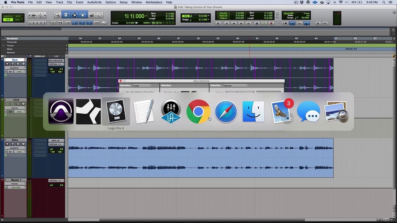 Extracting Groove Templates