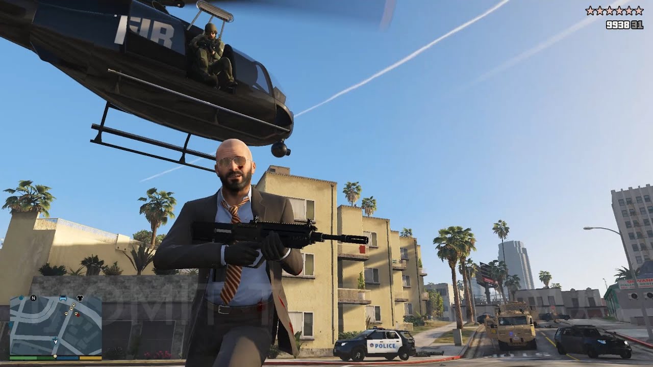 GTA 5 Madrazo Cartel Hideout Attack  + 10 Star Police Chase Escape(RDE 4.0.2 Expansion)